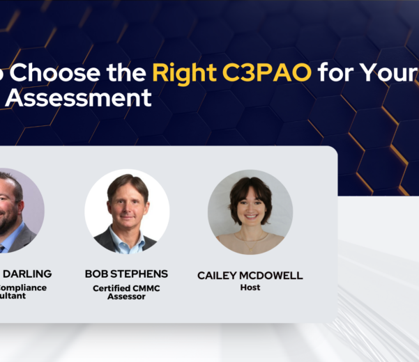 How to Choose a C3PAO Webinar