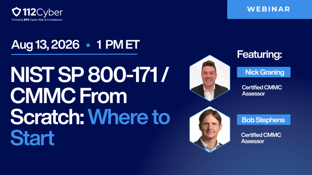 NIST 800-171 / CMMC From Scratch Webinar